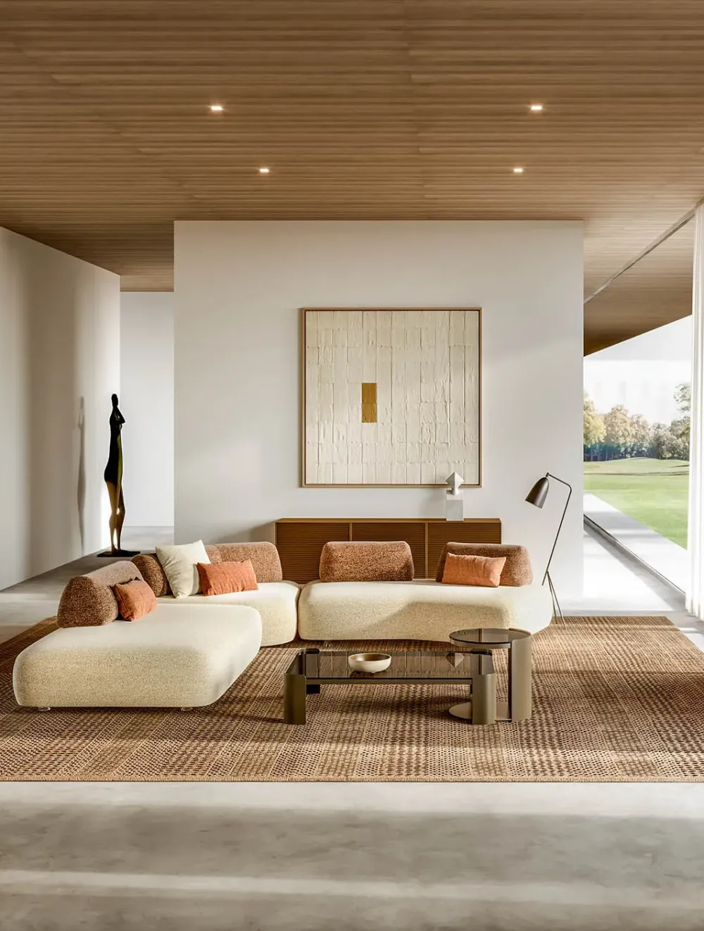 Divano da 2 posti modello Capriccio di scontato^Le Comfort Sale