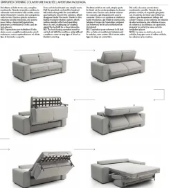 New Divano da 3 posti modello Bob di scontato Divani Letto|Divani