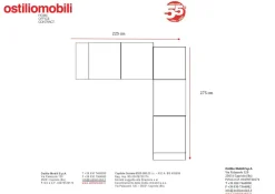 Clearance Divano da 5 posti modello Megan di scontato Divani