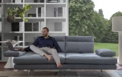 Divano da 3 posti modello Toby wing di scontato Divani