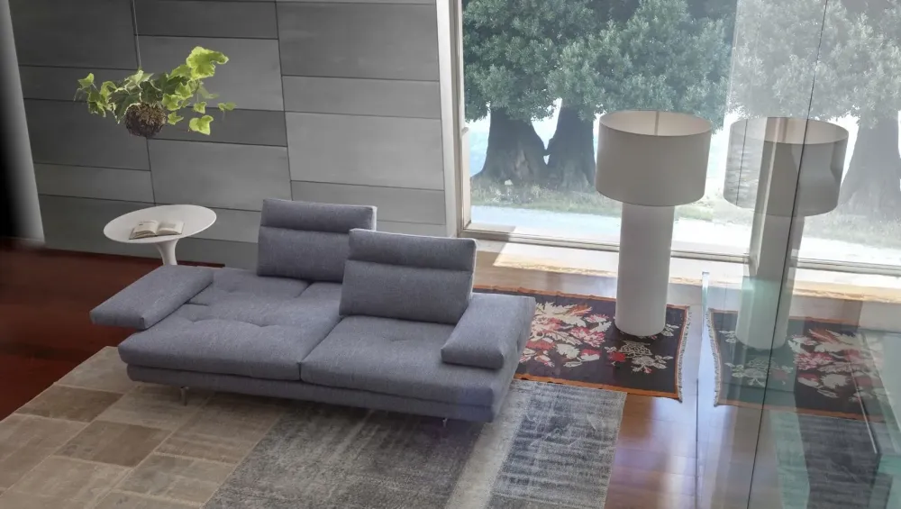 Divano da 3 posti modello Toby wing di scontato Divani