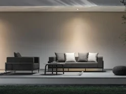 Talenti Divano da giardino Cleo alu  divano  a prezzi outlet- Divani Da Giardino