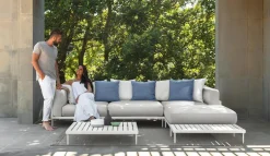 Talenti Divano da giardino Cleo alu divano a prezzi outlet- Divani Da Giardino