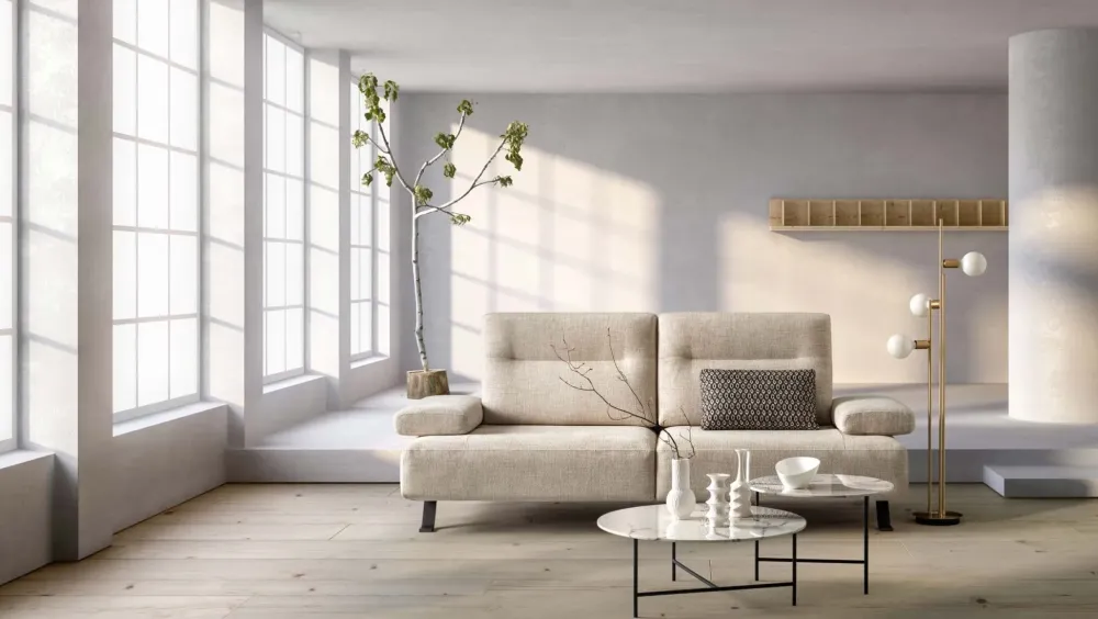 Samoa Divano Dalton in Tessuto sfoderabile di scontato 40%- Divani