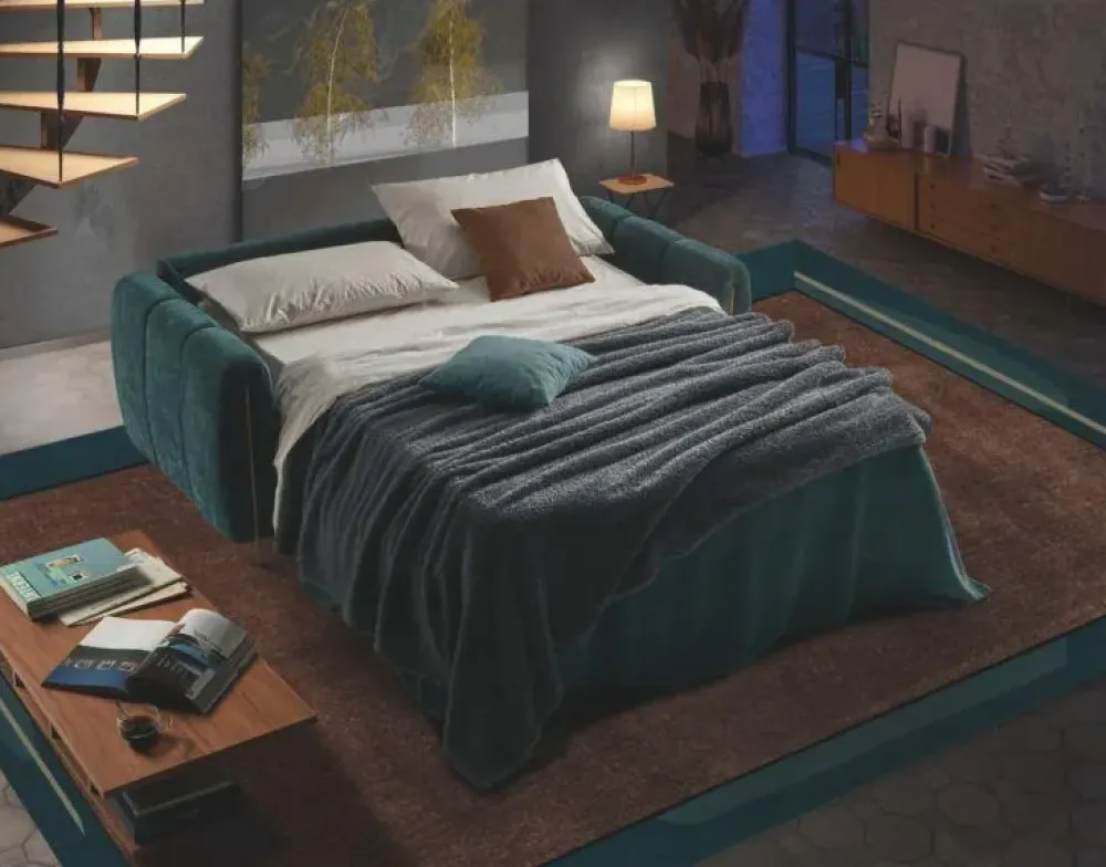 Outlet Divano Daytona in Tessuto a prezzo ribassato Divani Letto|Divani