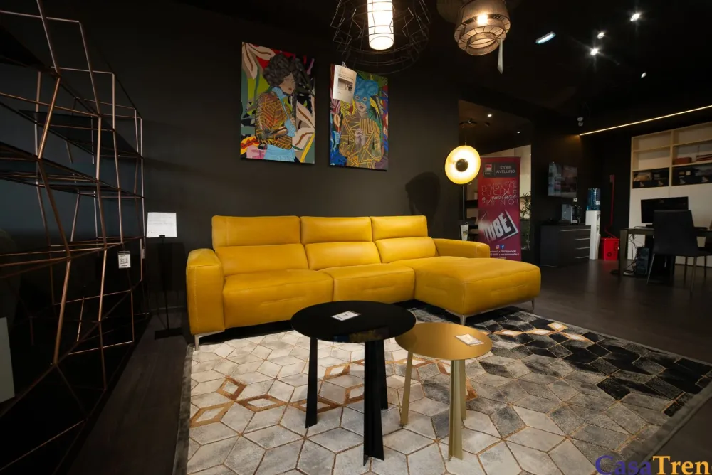 Divano design pelle Bertè di con sconto del - 50%^Franco Ferri Sale