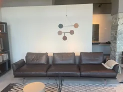 Poltrona Frau Divano design pelle Get back di con sconto del - 45%- Divani