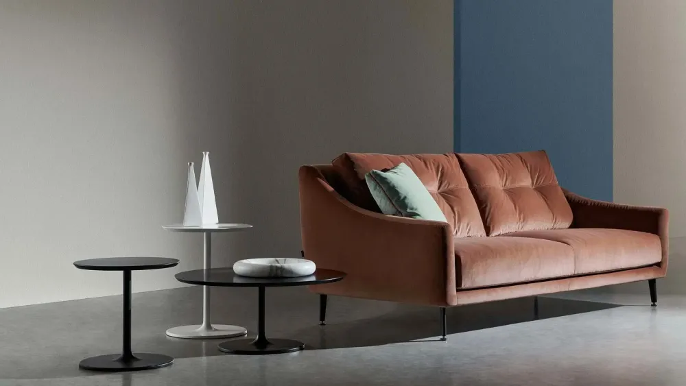 Discount Divano design tessuto Ascot di con sconto del - 30% Divani