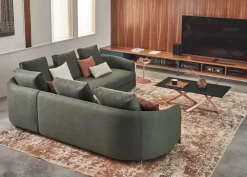 Hot Divano design tessuto Divano componibile bonnie – di con sconto del - 30% Divani