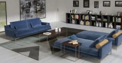 Musa Salotti Divano design tessuto mod. plug in di con sconto del - 35%- Divani