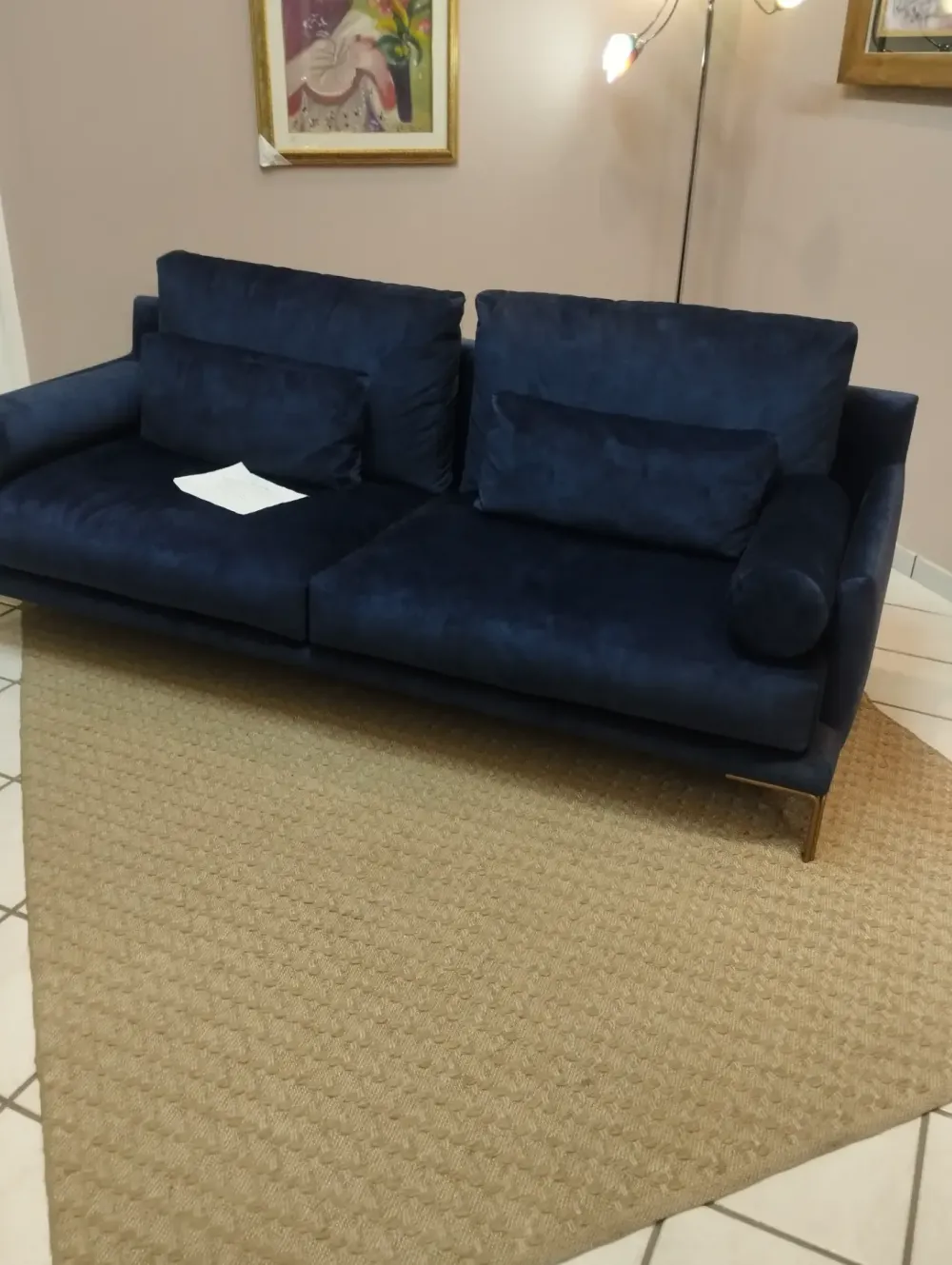 Musa Salotti Divano design tessuto mod. plug in di con sconto del - 35%- Divani