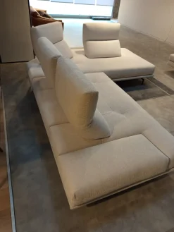 Outlet Divano Divano italia boero in Tessuto sfoderabile di scontato 58% Divani