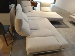 Outlet Divano Divano italia boero in Tessuto sfoderabile di scontato 58% Divani