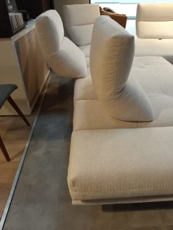 Outlet Divano Divano italia boero in Tessuto sfoderabile di scontato 58% Divani