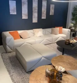 Divano Divano completo luxury italian pelle di in stile design in Offerta Outlet^Md work Outlet