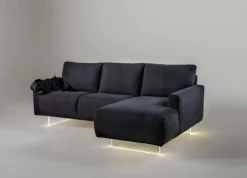 Online Divano Divano con led piuma  in Tessuto sfoderabile  di scontato 44% Divani