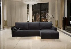 Online Divano Divano con led piuma  in Tessuto sfoderabile  di scontato 44% Divani