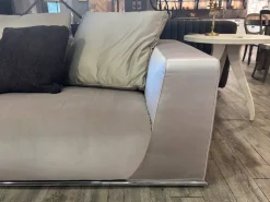 Online Divano Divano fendi ecopelle in poliuretano in Offerta Outlet Divani