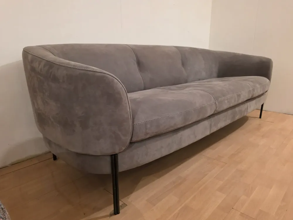 Divano Divano fisso 3 posti pelle vintage pelle in poliuretano a prezzo scontato^Artigianale Hot