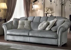 Md work Divano Divano fisso luna 49 luxury made in italy PREZZI OUTLET- Divani