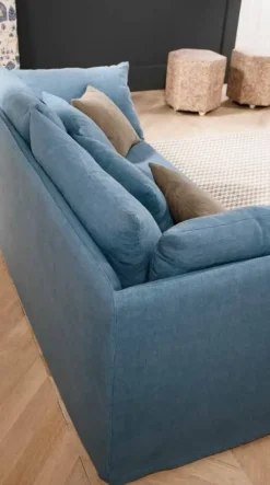 New Divano Divano letto completo di materassi in Tessuto sfoderabile  di scontato 50% Divani Letto|Divani