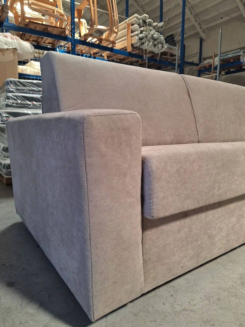 Clearance Divano Divano letto con materasso in memory pronta consegna tessuto in poliuretano in Offerta Outlet Divani Letto|Divani