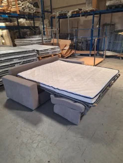 Clearance Divano Divano letto con materasso in memory pronta consegna tessuto in poliuretano in Offerta Outlet Divani Letto|Divani