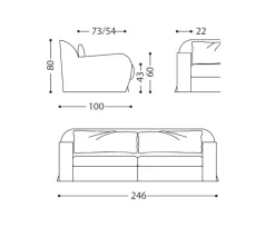 Divano Divano luxury velluto  di in stile classico a prezzo scontato^Md work