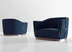 Divano Divano luxury velluto acciaio   a prezzi outlet^Md work Discount