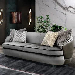 Best Divano Divano memory velluto luxury italia in Tessuto non sfoderabile di scontato 45% Divani