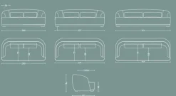 Divano Divano memory waterlily luxury italia in OFFERTA - 48%^Md work Clearance