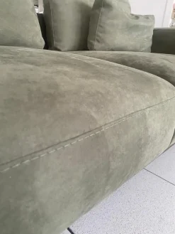 Md work Divano Divano mod italia in nabuko anti macchia a PREZZO OUTLET scontato del 52%- Divani