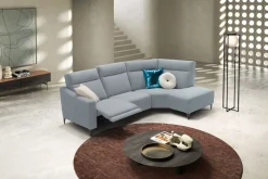 Collezione esclusiva Divano Divano modello piper in Tessuto non sfoderabile  di scontato 40%- Divani