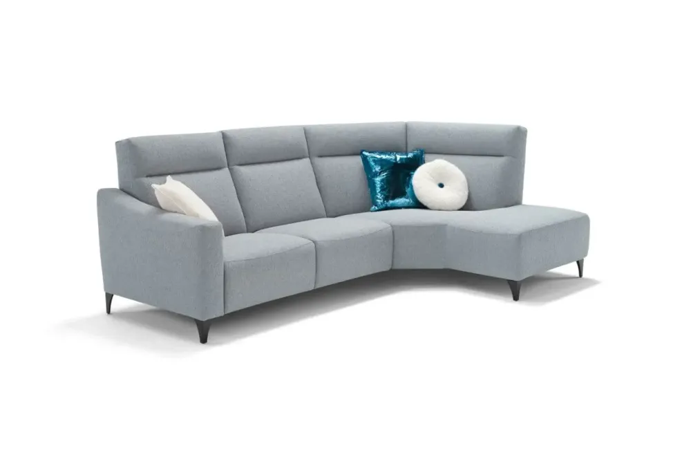 Collezione esclusiva Divano Divano modello piper in Tessuto non sfoderabile di scontato 40%- Divani