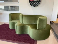 Divano Divano modulare cloverleaf in Tessuto a prezzo scontato^Venier Discount