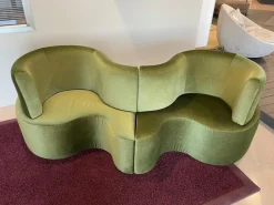 Divano Divano modulare cloverleaf in Tessuto a prezzo scontato^Venier Discount