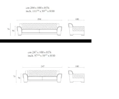 Md work Divano Divano pelle memory a prezzi convenienti- Divani
