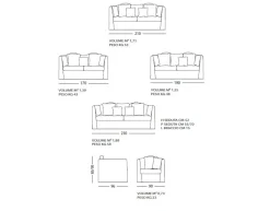 Md work Divano Divano piuma fine serie ad un prezzo imperdibile- Divani