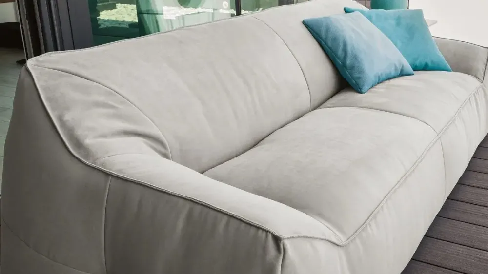 Md work Divano Divano piuma vari tessuti a PREZZO OUTLET- Divani