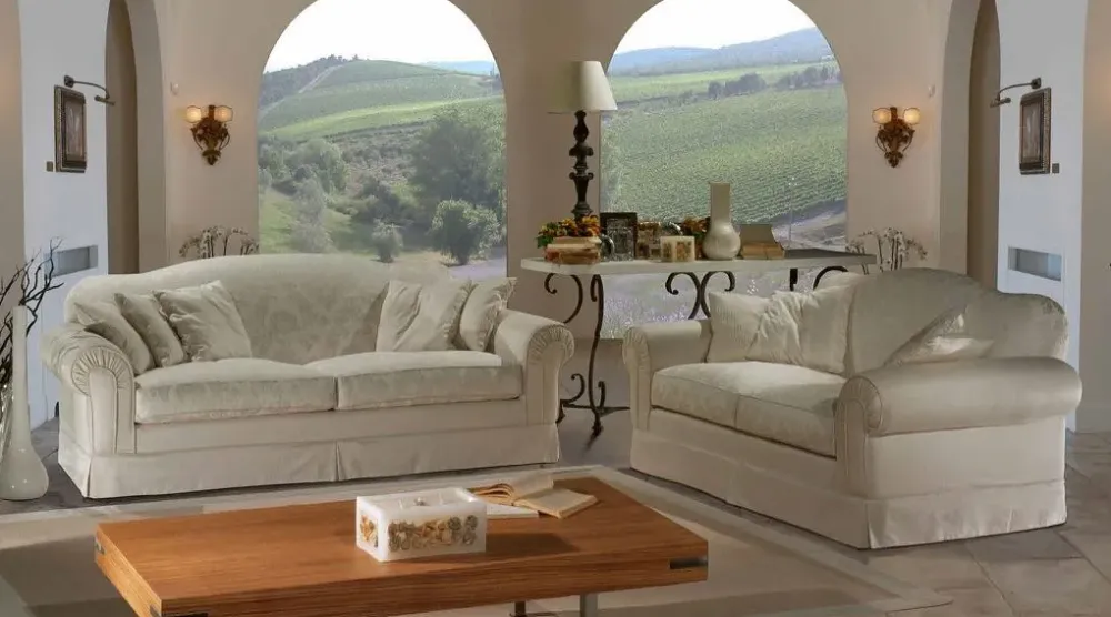 Md work Divano Divano portovecchio vari rivestimenti piuma a PREZZO OUTLET scontato del 52%- Divani