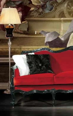 Md work Divano Divano re leone vari colori e rivestimenti in Tessuto non sfoderabile di scontato 43%- Divani