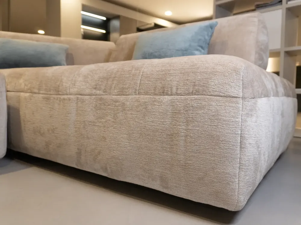 Discount Divano Divano reed in Tessuto sfoderabile di scontato 51% Divani