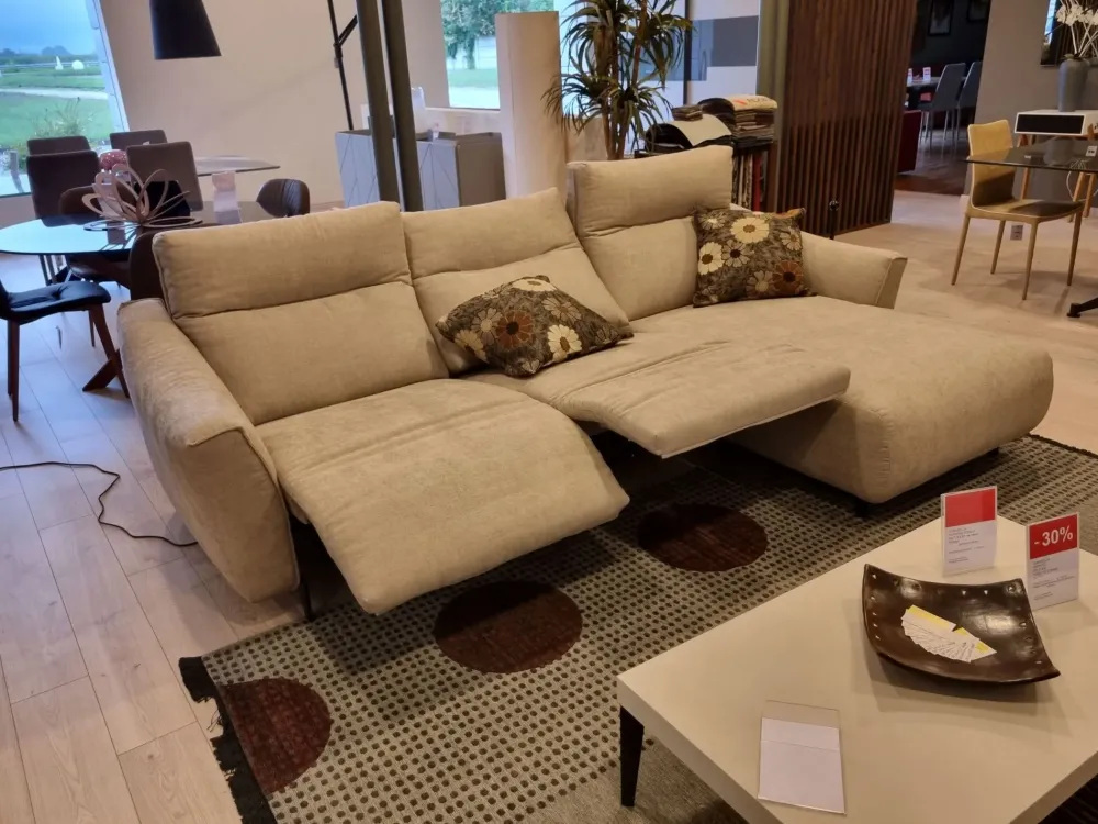 Divano Divano modello madrid in Tessuto sfoderabile di scontato 40%^Rosini Online