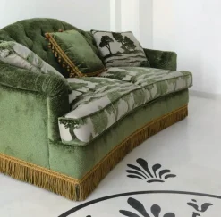 New Divano Divano velluto cotone moriz a prezzo scontato Divani