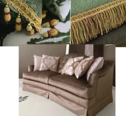 New Divano Divano velluto cotone moriz a prezzo scontato Divani