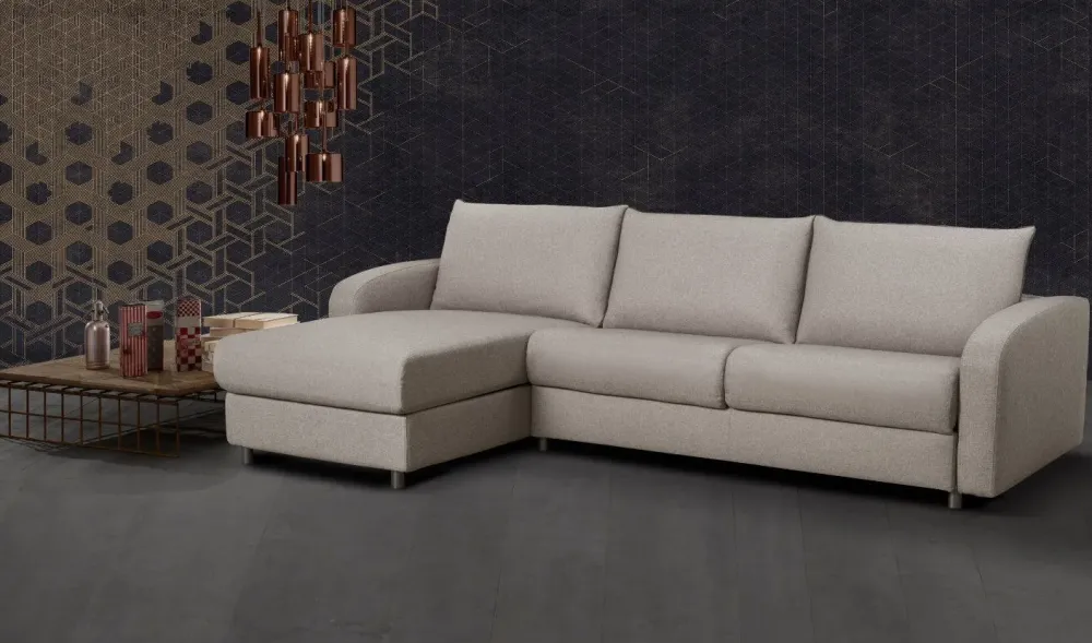 Divano Divano-letto mod.marie in promo-sconto del 50% in Tessuto a prezzo scontato^Excò Hot