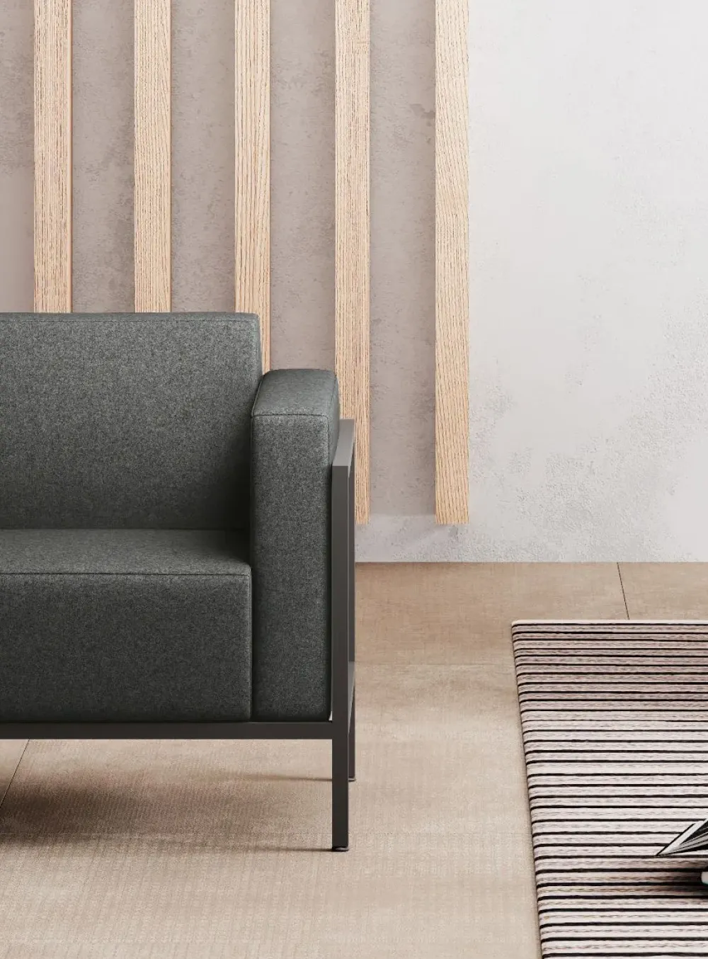 Las Mobili Divano Domus 2 posti in altro a prezzo scontato- Arredo Ufficio