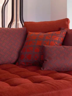 Flou Divano Doze in Tessuto sfoderabile  a prezzo riservato- Divani