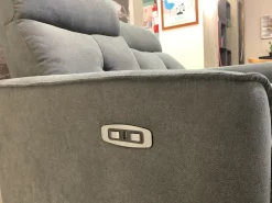 Divano Enea tessuto in poliuretano in Offerta Outlet^Relaxia Sale