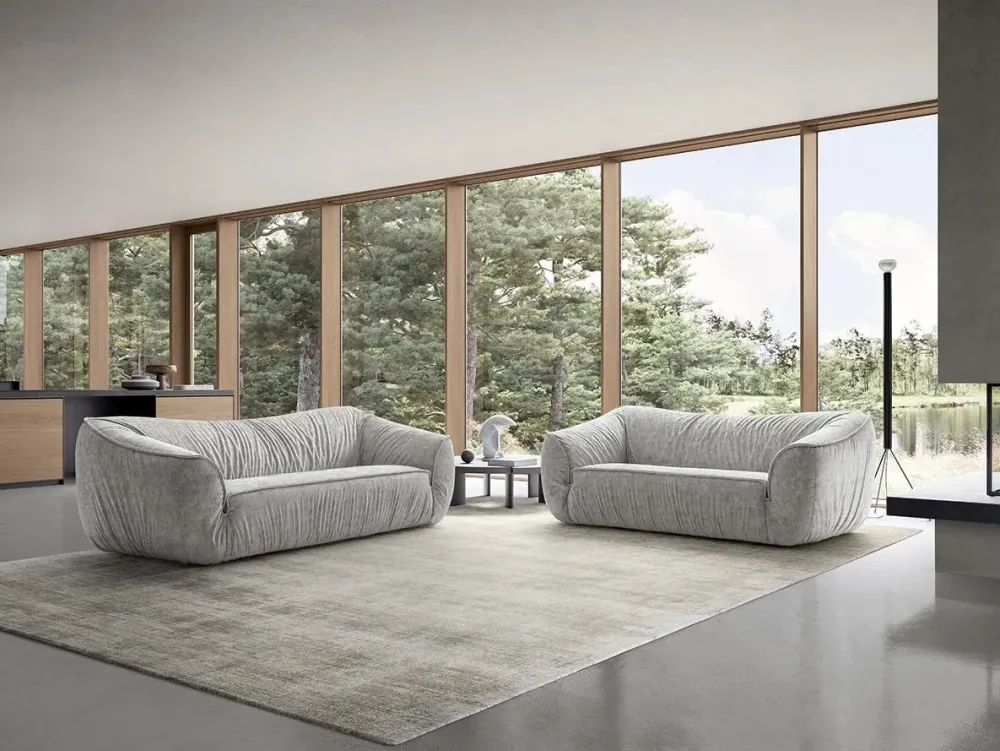 Divano Float tessuto in poliuretano a prezzo scontato^Felis New